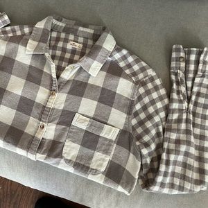 Hollister Plaid Flannel Shirt